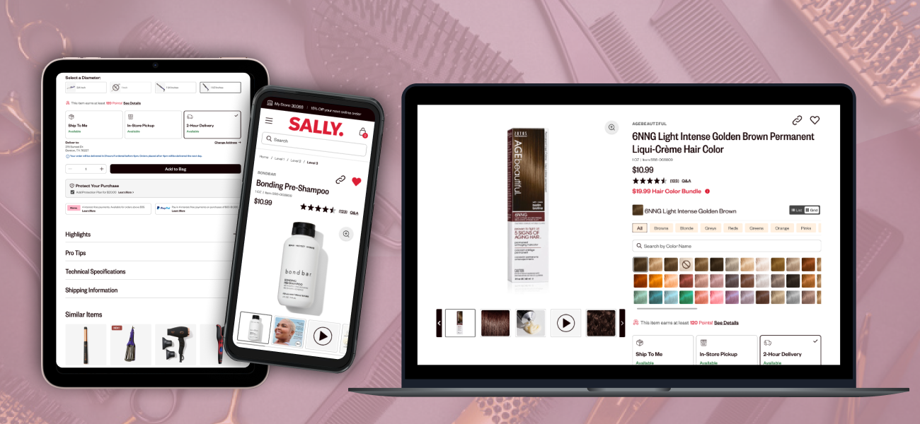 Product Detail Pages redesign