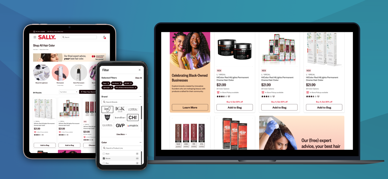 Product Listing Pages redesign thumbnail