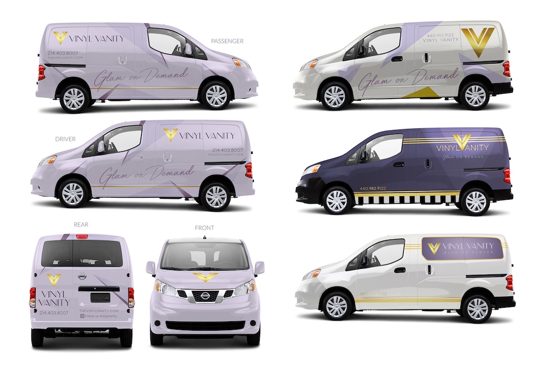Vinyl Vanity Vehicle Wrap