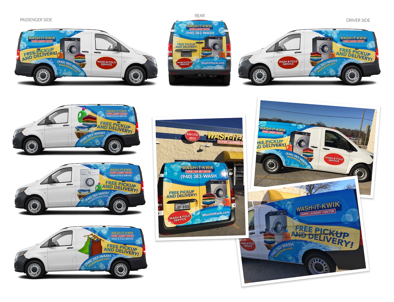 Wash It Kwik Vehicle Wrap